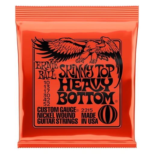 [2215EB] Ernie Ball - Skinny Top Heavy Bottom - 10-52