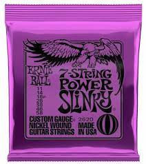 [2620EB] Ernie Ball 7 STRING POWER SLINKY 11-58