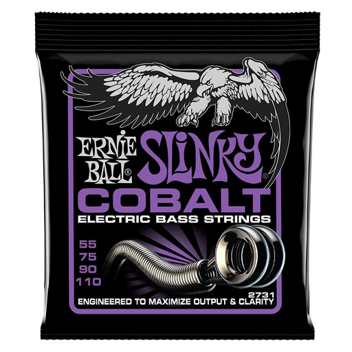 [2731EB] Ernie Ball COBALT BASS POWER SLINKY 55-110