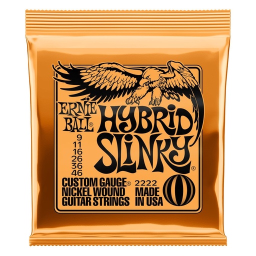 [2222EB] Ernie Ball HYBRID SLINKY 9-46