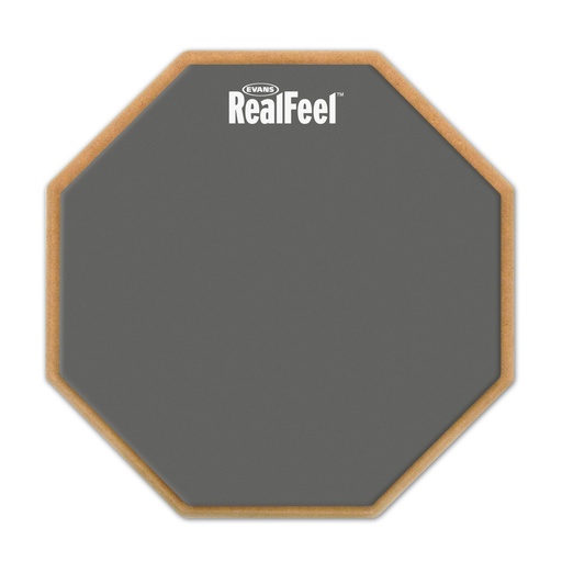 [RF12G] RealFeel by EVANS Practice Pad, 12 Inch