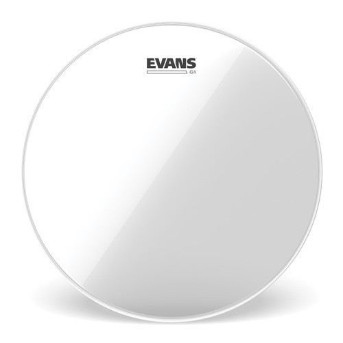 Evans Peau de grosse caisse Evans G1 transparente, 13 pouces