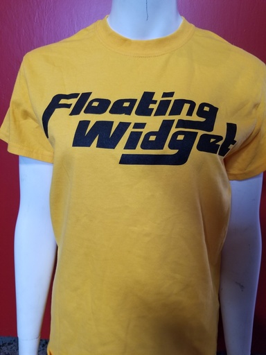 [FLOAT-TS-J-S] Floating Widget - T-Shirt - Jaune
