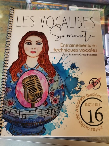 [LESVOCSAMBOOK] Les Vocalises Samanta - Entraînements et techniques vocales par Samanta Crête-Poudrier