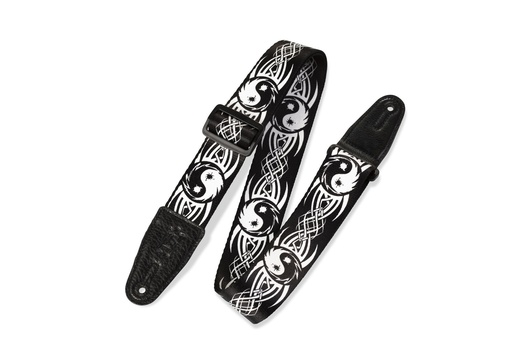 [mp-15] Levy's PRINT SERIES Sangle de guitare Yin Yang