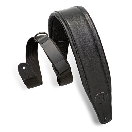 [MRHGP-BLK] Levy's Courroie de guitare Right Height™ Line Garment Padded