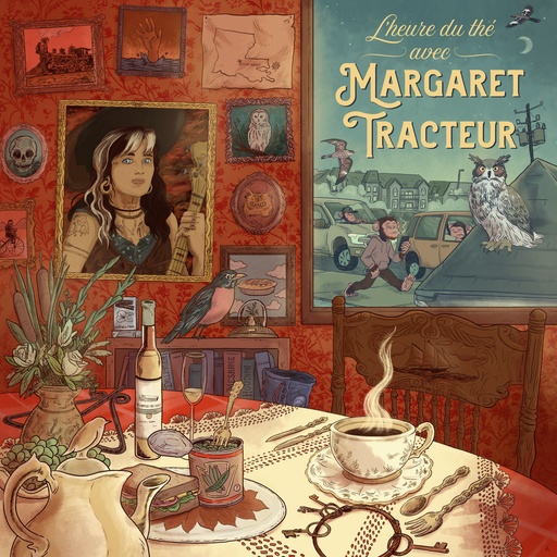 [DV00002] Margaret Tracteur - L'heure du thé LP Vinyle