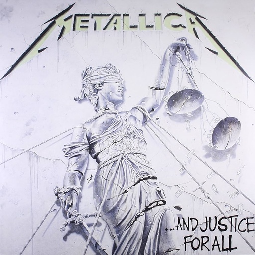 [BLCKND007R-1] Metallica - And Justice For All - Double LP Vinyle