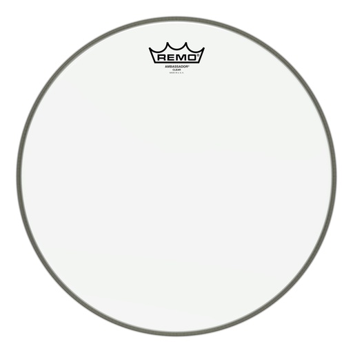 [BA-0314-00] REMO Batter, AMBASSADOR®, Clear, 14" Diameter