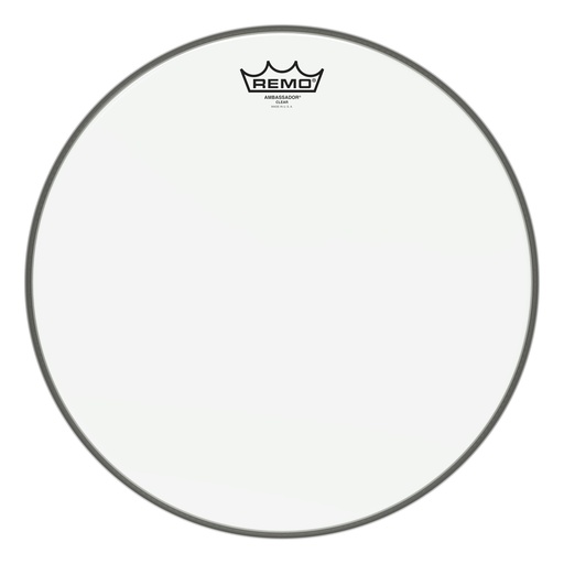 REMO Batter, AMBASSADOR®, Clear, 15" Diameter