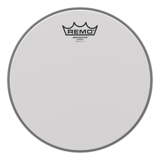 REMO Batter, AMBASSADOR®, Coated, 10" Diameter