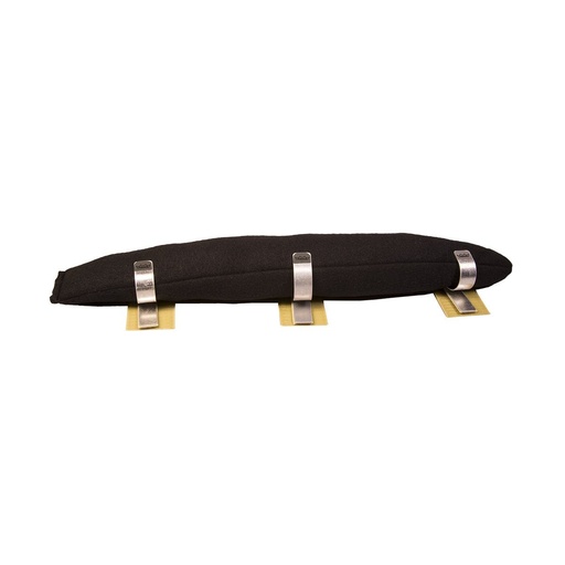 REMO Hardware Package, Bass Muffle Strip, Black, For 20" Diameter Drum
