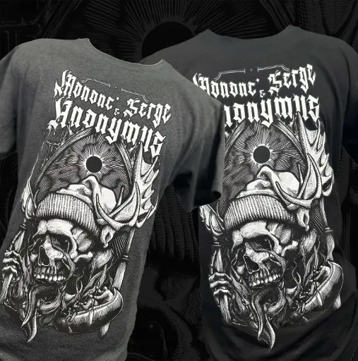 Mononc' Serge & Anonymus - T-Shirt - La chasse-galerie