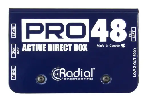 [RAD PRO48] Radial PRO48 Boite Directe Active